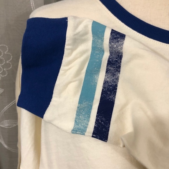 Junk food pong cream/blue T-shirt SZ 3X NWT - Picture 6 of 13